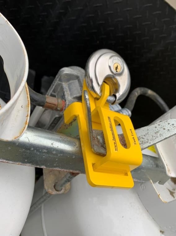 Propane Tank Lock