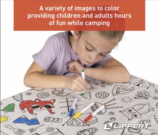 Coloring Tablecloth